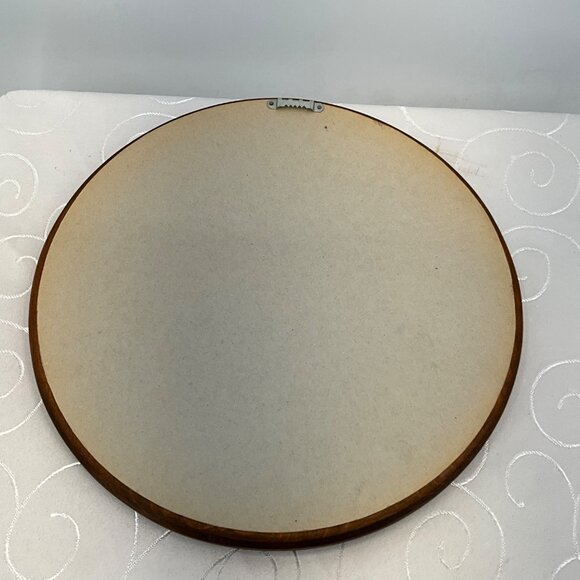 Vintage Farmhouse Cross-Stitch Wall Art In Wooden Frame - Picture 3 of 4